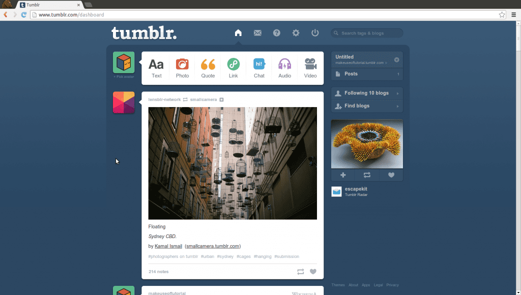 blogger/tumblr