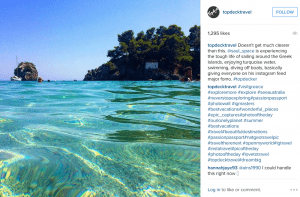 Hashtags/travel