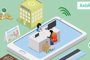 Contactless guest service in the hospitality industry