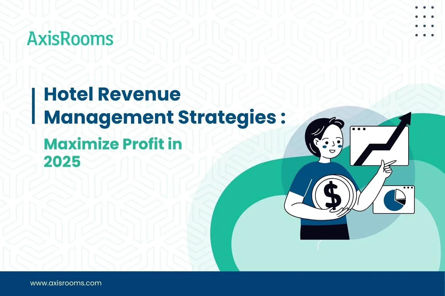 Hotel revenue strategies illustration for AxisRooms RMaaS