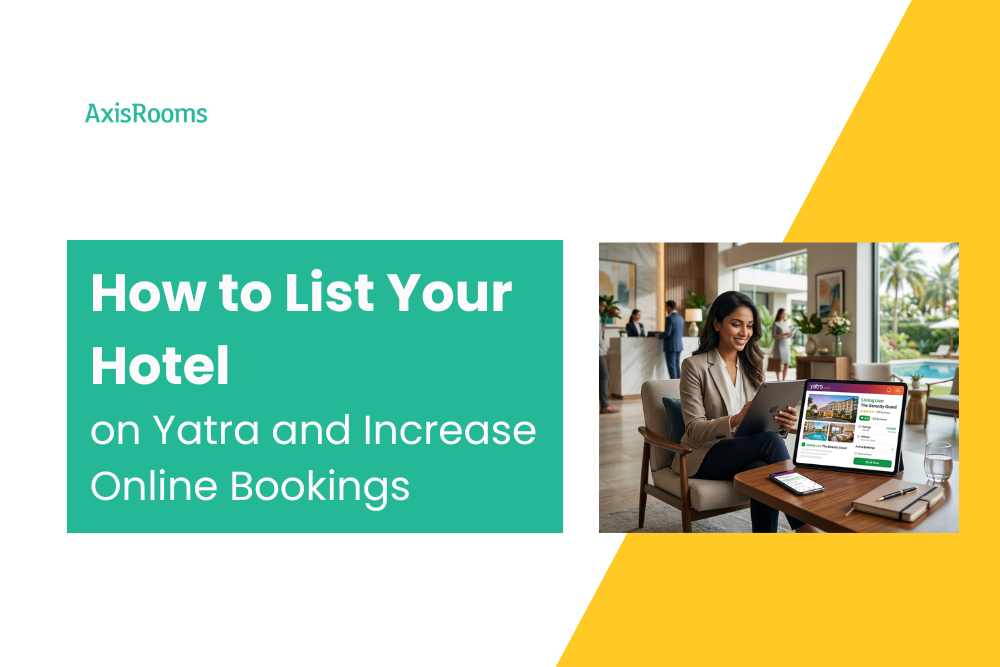 How to List Your Hotel on Yatra and Increase Online Bookings 