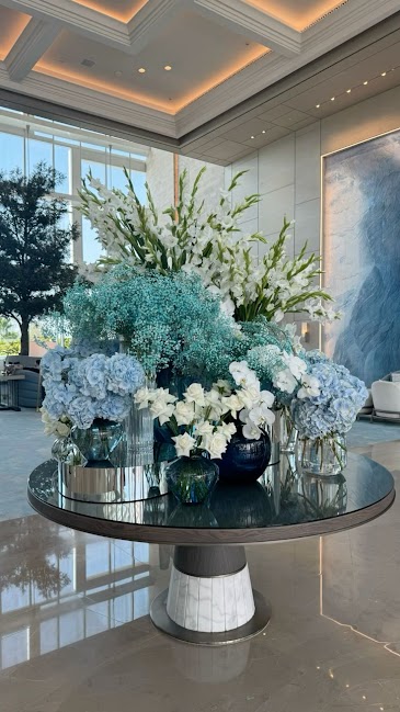 Hotel Lobby Flower Arrangements