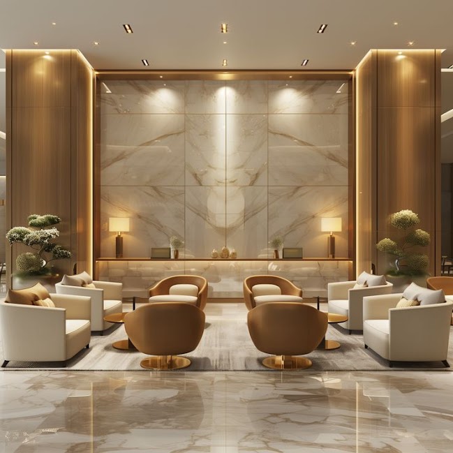 Hotel lobby furniture